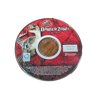 Jurassic Park Danger Zone Game. CD-ROM